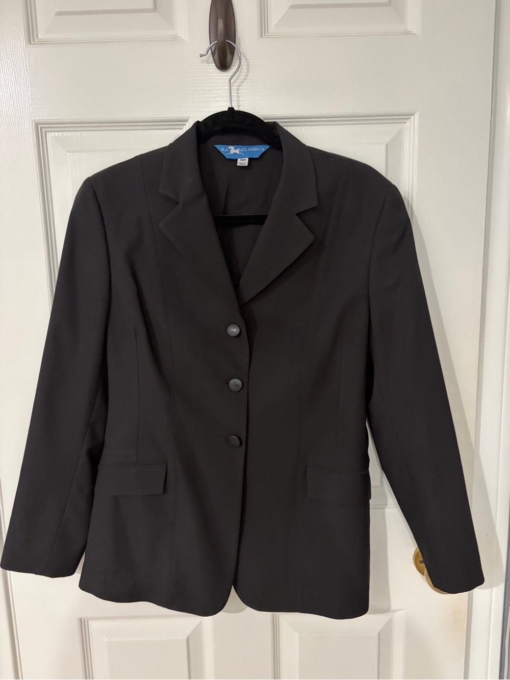 RJ Classics Black Equestrian Show Coat